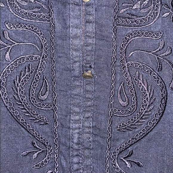 J Crew Embroidered Tunic - Picture 4 of 4